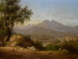Teerlink Abraham Alexandre A view of Cava 