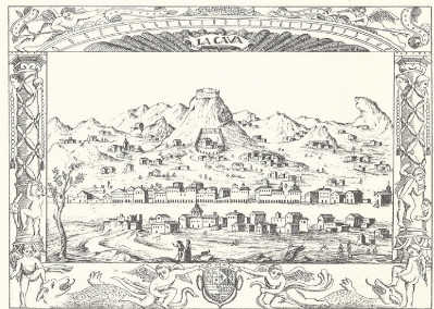 Elevazione delle terre di Cava 1394