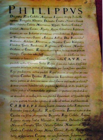 L’antico manoscritto di Filippo d’Asburgo