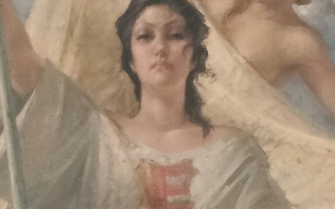 Le Opere di Tafuri nel Salone di Palazzo di Città