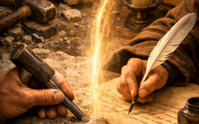 Quando la pietra parlava alla pergamena